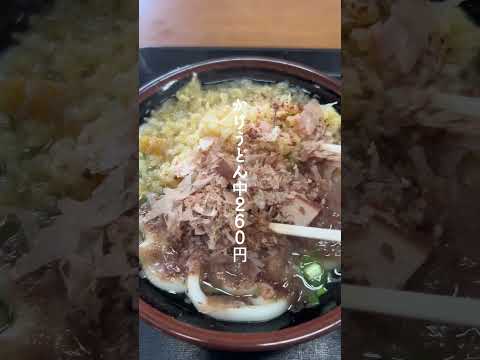 津山市)普段使い最強のセルフうどん