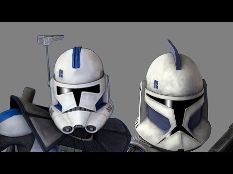 The Original Design For Clone Trooper Fives