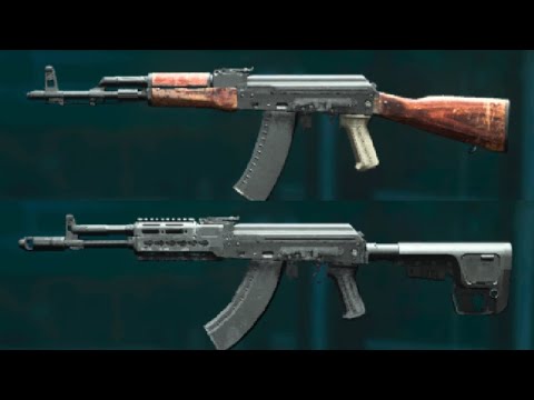 Making AK-47 and AK117 From CODM in Warzone Mobile