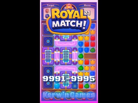 Royal Match Level 9991 9992 9993 9994 9995 - No Boosters Gameplay