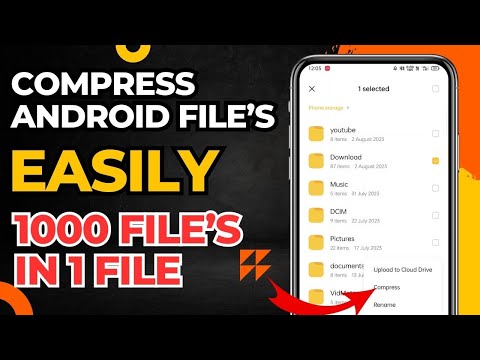 How To Compress Android Files | தமிழில் | Compress Android Files | Create Zip File In Android