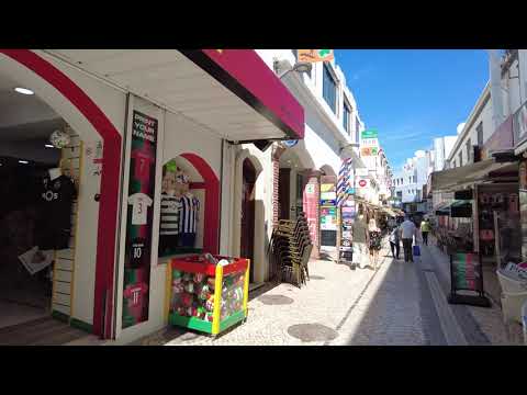 Albufeira, Portugal Walking Tour | 4K Ultra HD