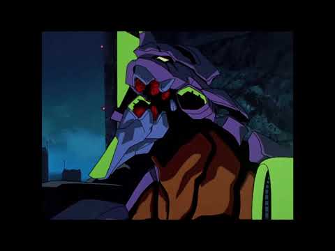 Neon Genesis Evangelion - Unit 01 Goes Berserk (4k/60fps AI Upscaled)