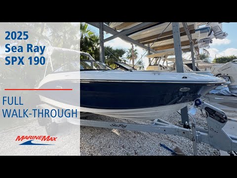 JUST IN | 2025 Sea Ray SPX 190 | MarineMax Jupiter