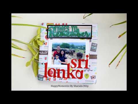 Srilanka travel scrapbook