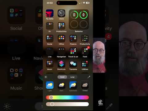 iOS 18 Screen Custom Colors #shorts