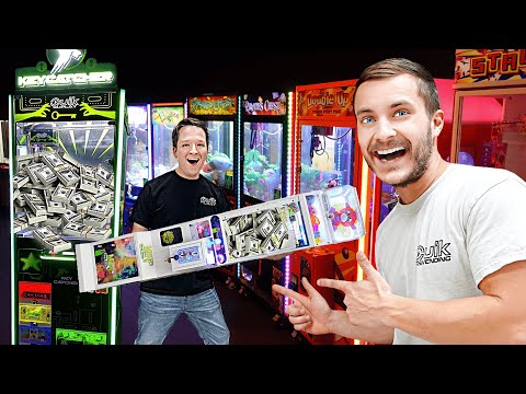 Collecting THOUSANDS OF DOLLARS From Our ARCADE!