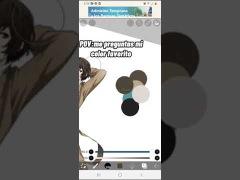 POV:me preguntan mi color favorito xd Tiktok:Amaya_Dazai_