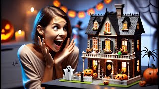 🏠 CAILESS Halloween Dollhouse Accessories | Best Halloween Dollhouse 🏠