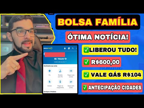 CAIXA LIBEROU PRA TODOS! BOLSA FAMÍLIA OUTUBRO: CALENDÁRIO COMPLETO, VALE GÁS E ANTECIPAÇÃO