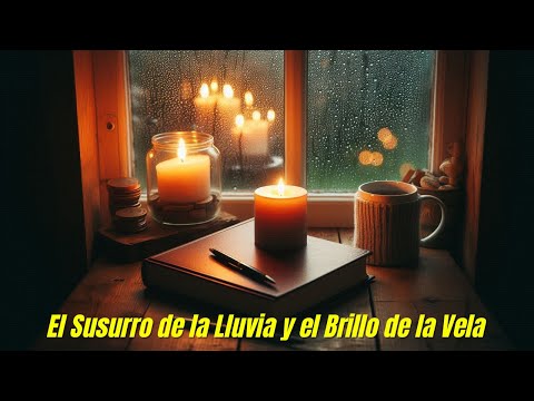 El Susurro de la Lluvia y el Brillo de la Vela