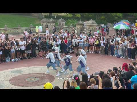 NEWBEAT NY Busking 뉴욕 버스킹 2024.08.11: MANIAC + S-Class (Stray Kids) dance cover