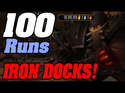 I Farmed IRON DOCKS 100 Times For Gold! - War Within Goldfarm