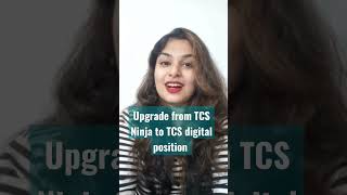 Upgrade from TCS Ninja to TCS digital position #shorts #digital #interview #ntq #different #pattern