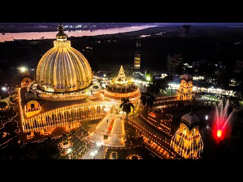 50.000 Lamps in Mayapur