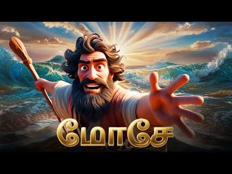 மோசே அனிமேஷன் கதை | The Story of Moses | Bible Animation in Tamil