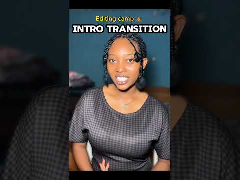 (Part 14) 🎬 Intro transition Tutorial On Capcut  #viral #editingtutorial #capcut #transition