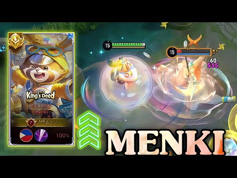 STATS BUFF MENKI TANK JUNGLE IN NEW SEASON - HONOR OF KINGS