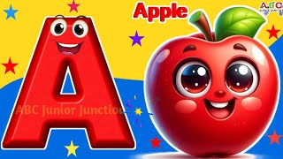 A for Apple / ABC Song / Phonics Song / ABCD / Kiddos Study Zone / A to Z / Tiny Tots #phonics_song