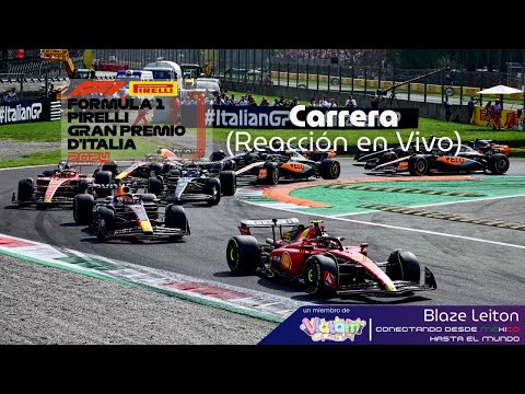 [REACCIÓN EN VIVO] CARRERA - FORMULA 1 PIRELLI GRAN PREMIO D’ITALIA 2024 #ItalianGP