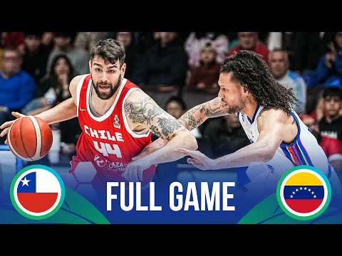 Chile v Venezuela | Full Basketball Game | FIBA AmeriCup 2025 Qualifiers