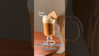 Let's make it now!! Delicious Harry Potter Butterbeer #homecafe #coffeeandcomics