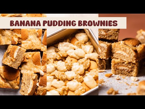 Banana Pudding Brownies