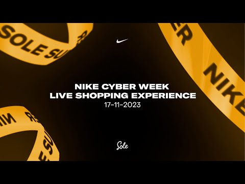 Nike Cyber Week Live Shopping Experience