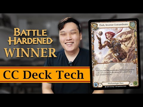 Battle Hardened WINNER Dash Deck Tech | Classic Constructed | Flesh and Blood Singapore