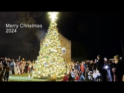 Shelby County Chamber of Commerce Tree Lighting 12 8 2024