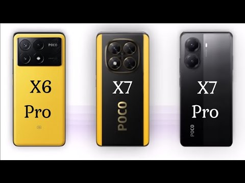 Poco X6 Pro Vs Poco X7 Vs Poco X7 Pro | Poco X7 Series Specs