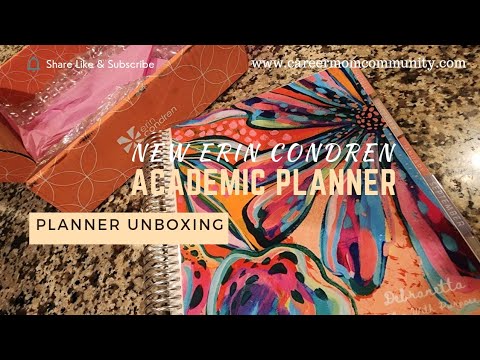 NEW Erin Condren Academic Planner| 2024 - 2025 Planner