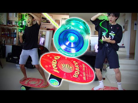 Yo-Yo on a Balance Board