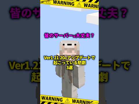 【マイクラ】サーバーダウン！？皆は大丈夫！？#マイクラ #サーバー #minecraft