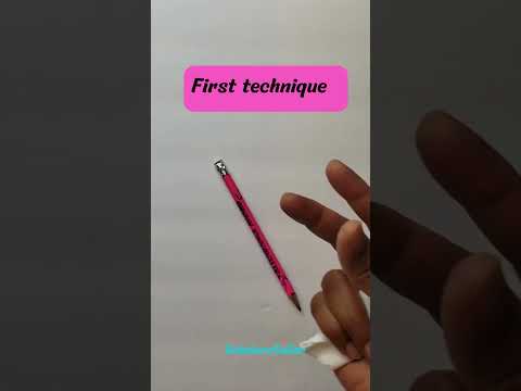 2 pencil gripping techniques #wiritingskill #pencil #writing