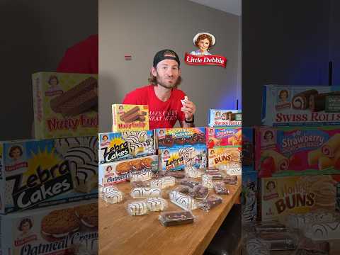 Pro Eater Vs. 10,000+ CALORIES of Little Debbie Items!