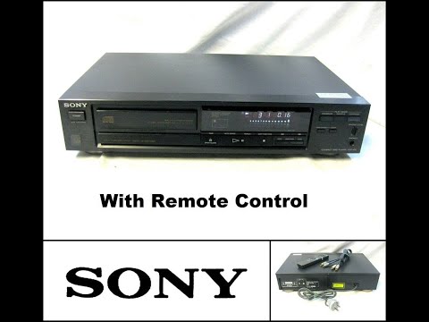 Sony CDP-470 Stereo Compact Disc CD Player with Remote Control