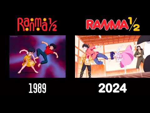 Ranma ½ Anime Episode 12: 1989 VS. 2024 side-by-side @eganimation442