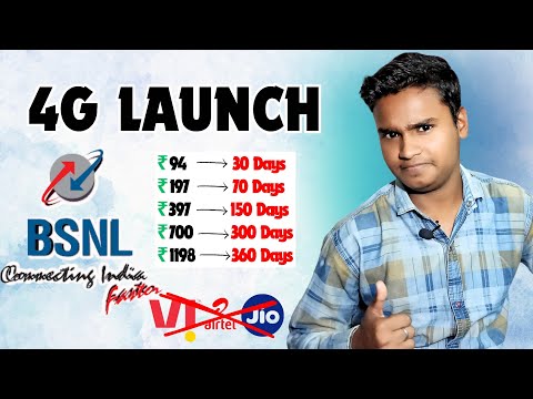 BSNL 4G Launch 🔥 BSNL New Plan 2024 I Jio Port to BSNL