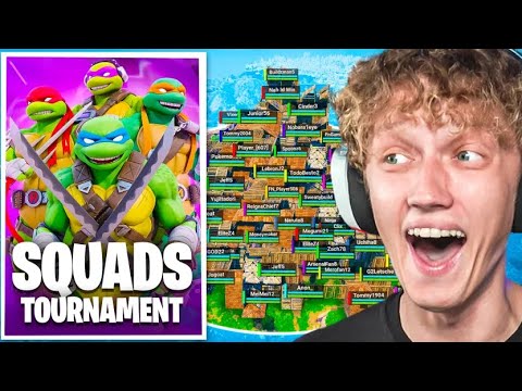 I Hosted The First SQUADS Tournament In Chapter 5 Fortnite! (Unreal)