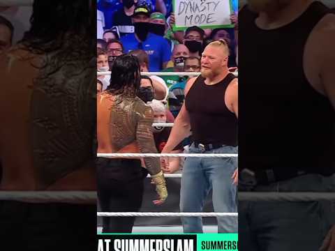 Roman Reigns vs Brock Lesnar 🔥 #shorts #wrestlekar #viral