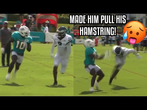 Tyreek Hill Vs Darius Slay & Tua Tagovalioa Highlights ( Eagles Vs Dolphins practice )