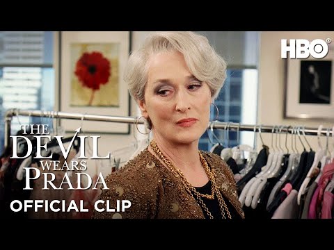 Miranda Priestly Educates Andy About Her Cerulean Sweater | The Devil Wears Prada | HBO