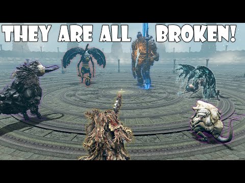 The DEFINITIVE Battle Royale of BROKEN Bosses - Elden Ring