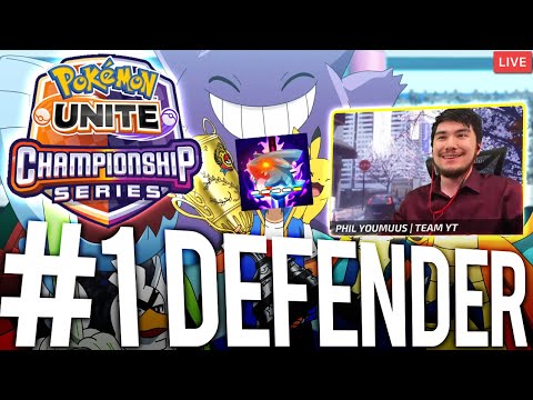 🔴#1 DEFENDER POV ! NIGHT TOURNAMENT ?! Pokemon Unite live  | 🔴 !phone