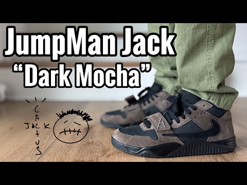 Travis Scott JumpMan Jack T Rexx “Dark Mocha” Review & On Feet