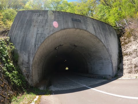 国道158号線　旧道　油坂隧道