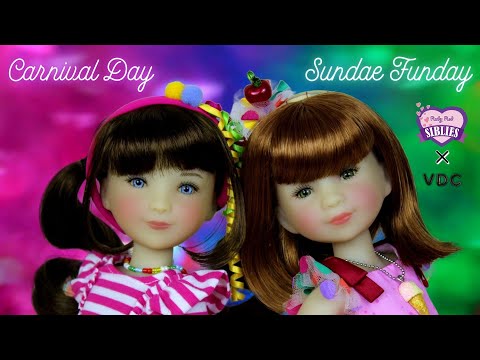 Limited Edition- SIBLIES Sundae Funday and Carnival Day #collectibledolls #rubyredfashionfriends