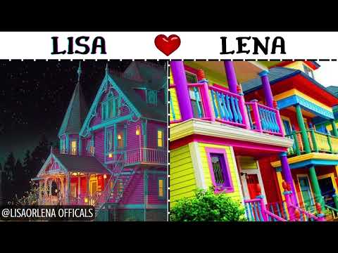 LISA OR LENA HOUSES AND BEDROOMS 😍