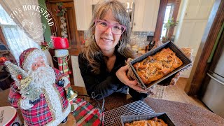 Christmas Leftovers | Cinnamon Roll Bread Pudding